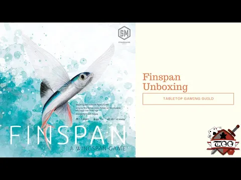 Finspan Board Game Unboxing