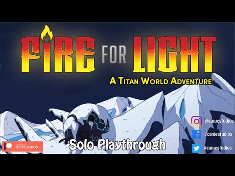 Canje Previews Fire for Light - Prologue