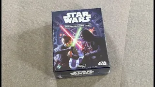 The Discriminating Gamer: Star Wars: The Deck-Building Game unboxing with Ray