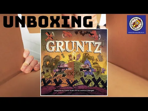 Gruntz with expansion and upgrades unboxing