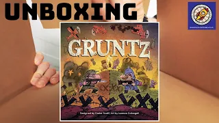 Gruntz with expansion and upgrades unboxing
