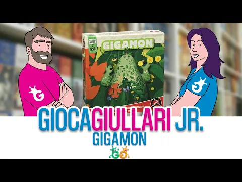 Gioca Giullari Junior - Gigamon, Gioco per bambini di memoria 5+ con gli elementi della natura