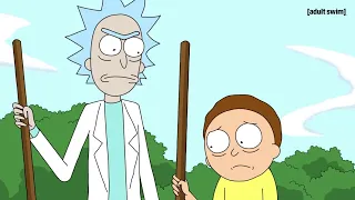 Rick and Morty Bury Themselves | Rick and Morty | adult swim