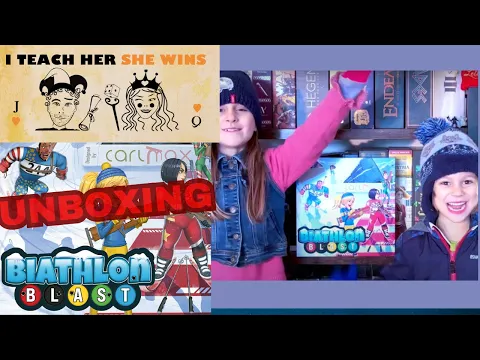 I Teach Her SHe Wins - Biathlon Blast (Unboxing + extra)