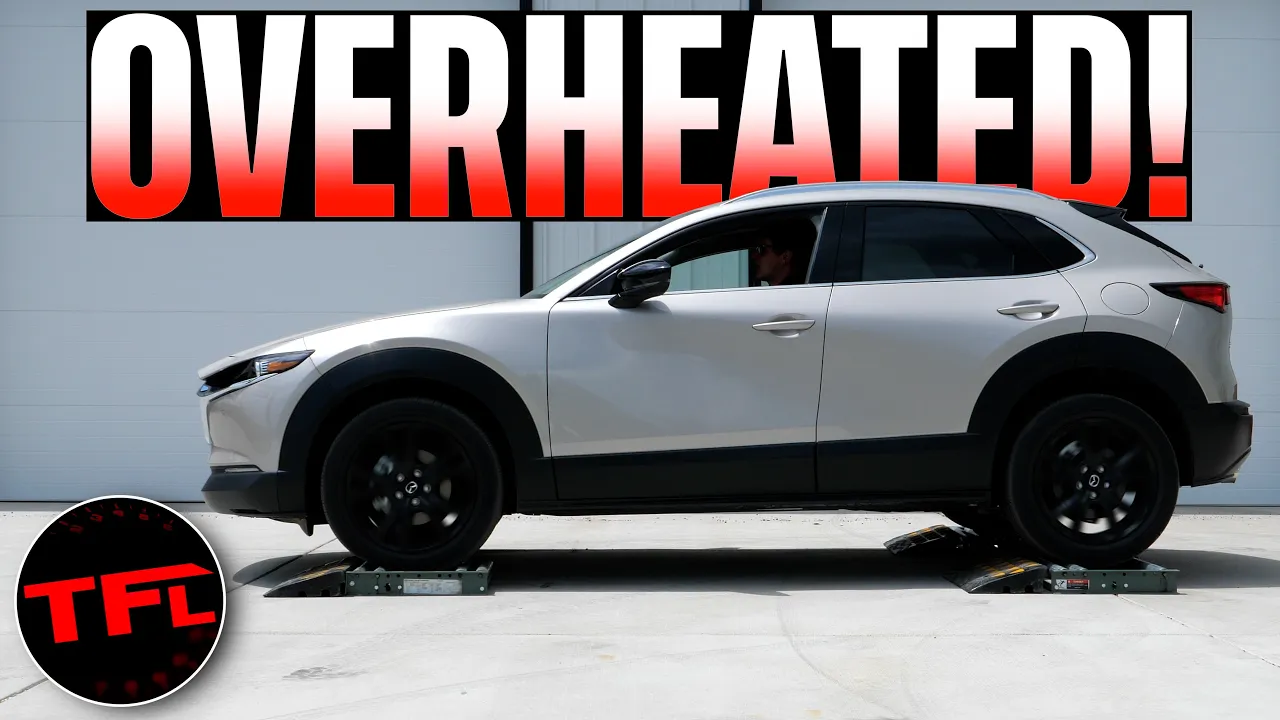 The New Mazda CX-30 Throws Error Lights on The TFL Slip Test!