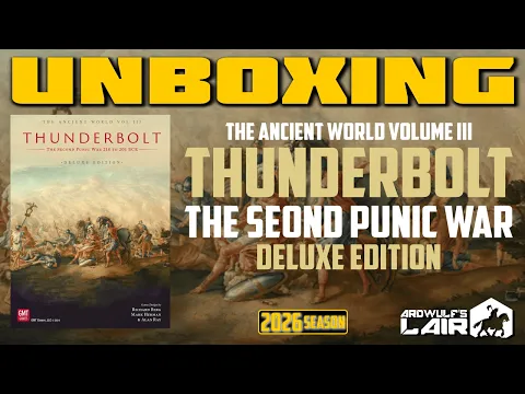 Unboxing | THUNDERBOLT Deluxe Edition (GMT Games 2026)