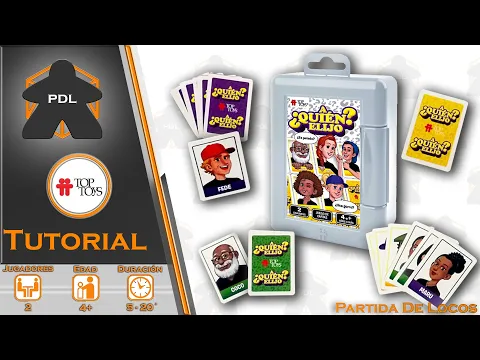 ¿A quién elijo? (cartas) | Tutorial | TopToys | Partida de Locos |