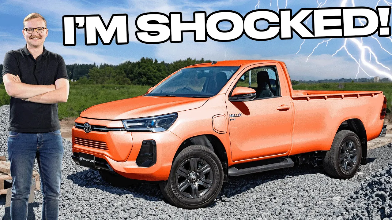 Driving the Electric Hilux! It's Good…And Bad (Toyota Hilux BEV Revo 2024 review)