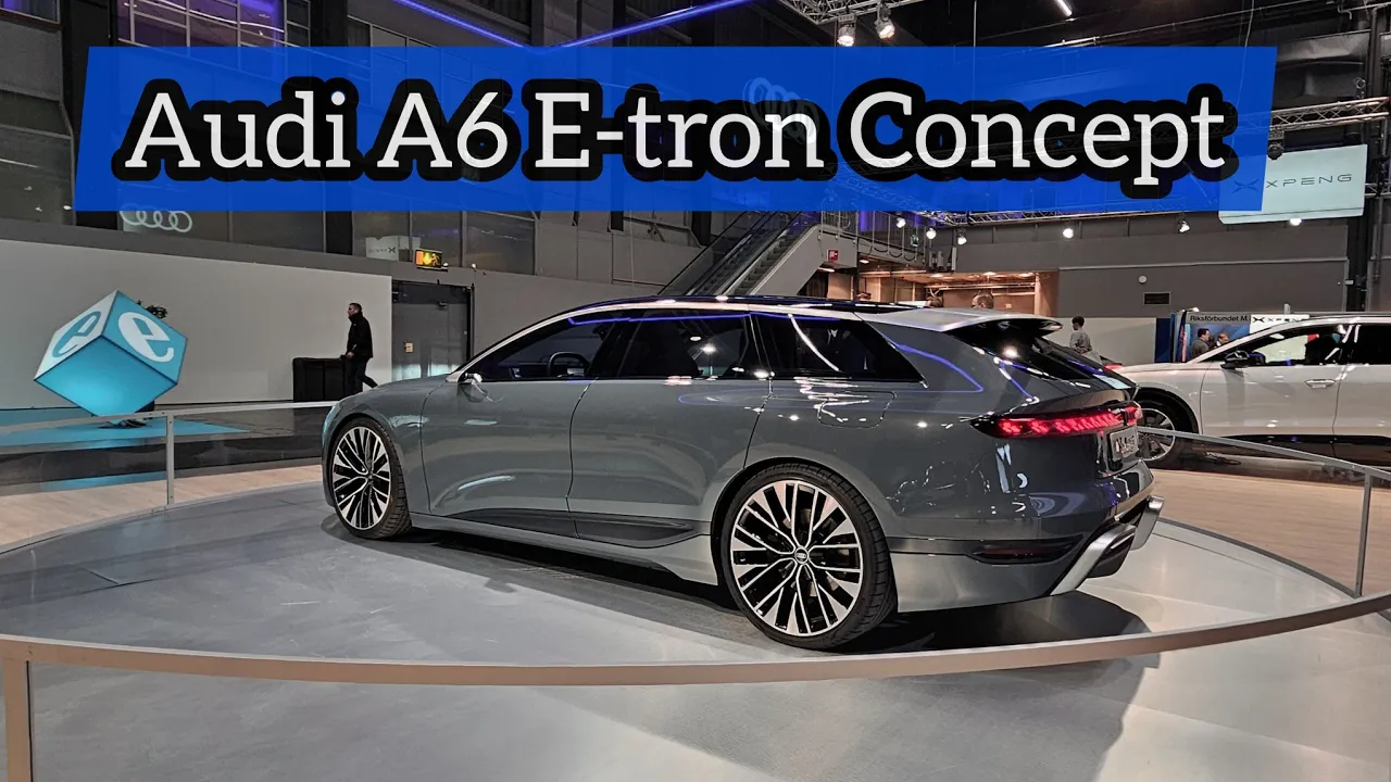 Audi A6 E tron Concept. Wagonlove 😍