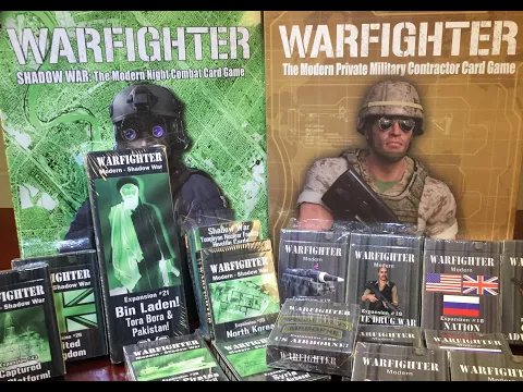Warfighter Shadow War and Private Military Contractor Unboxing