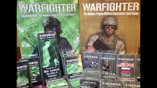 Warfighter Shadow War and Private Military Contractor Unboxing