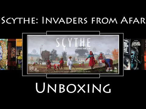 Unboxing Scythe: Invaders from Afar Expansion