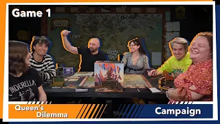 Queen's Dilemma | PLAYTHROUGH | 6 Player | Campaign Kick Off - Game 1