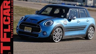 2015 Mini Cooper S 4-Door Hardtop track Review: More space & more fun?