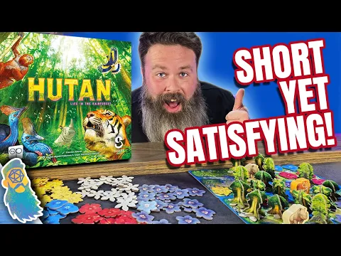 Hutan Life in the Rainforest - Board Game Review