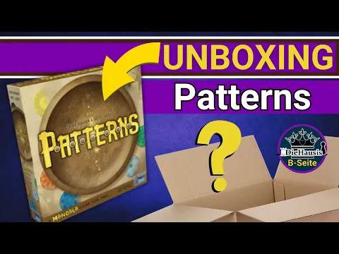 Patterns: Ein Mandala Spiel | 📦 Spiel Unboxing (2 Personen Spiel) | DieHausis B-Seite