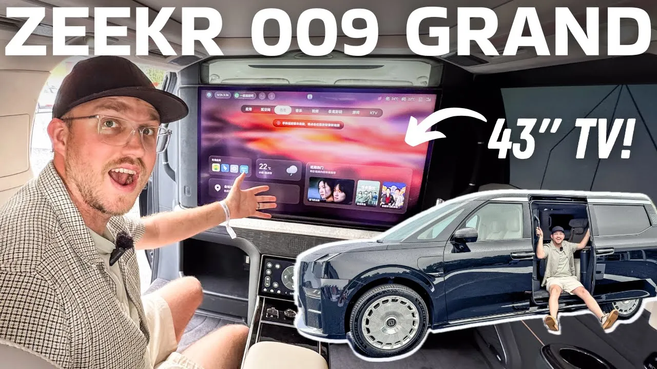 My First Look At The Zeekr 009 Grand! A New Level Of Ultra Luxury Electric Vans