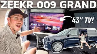 My First Look At The Zeekr 009 Grand! A New Level Of Ultra Luxury Electric Vans