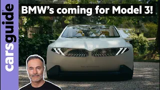 2025 BMW 3 Series electric car incoming! Vision Neue Klasse walkaround previews BMW's EV future!