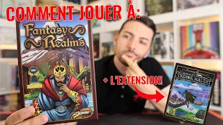 Comment Jouer à Fantasy Realms + Le Trésor Maudit | Règles + Critique | On Joue-Tu?