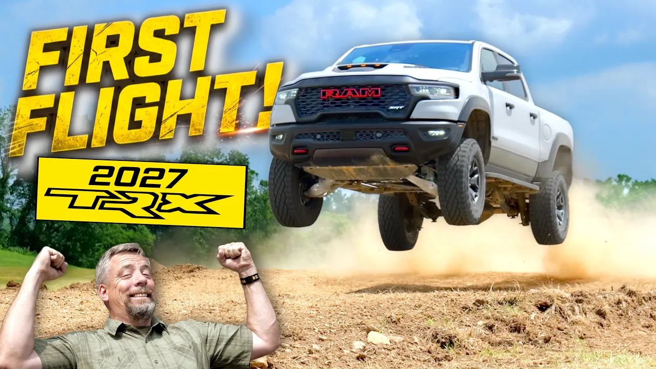 2027 Ram TRX First Drive/Jump: Can You Actually Feel the Extra 75 HP?
