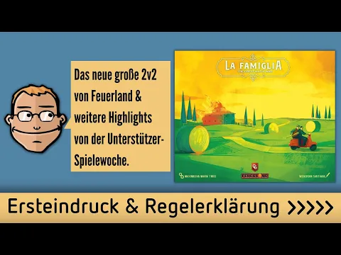 La Famiglia– Brettspiel – Ersteindruck und Regelerklärung
