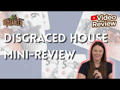 Disgraced House Card Game Review | Mini Review of a Unique Trick-Taking Game ?