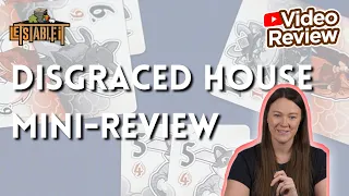 Disgraced House Card Game Review | Mini Review of a Unique Trick-Taking Game ?✨