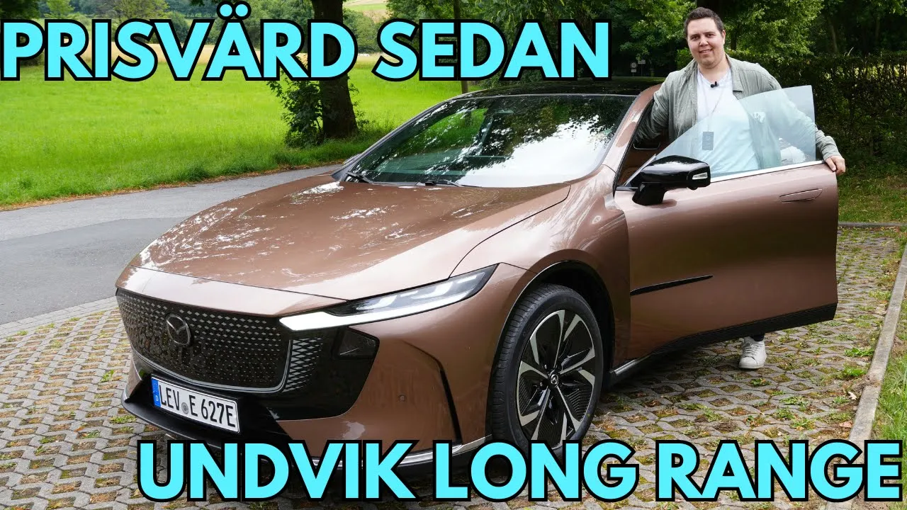 Mazda6e provkörd - Inte lika klockren i förarsätet som på pappret