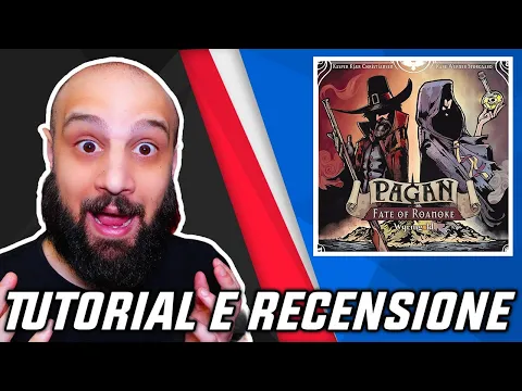 Tutorial e Recensione PAGAN: IL FATO DI ROANOKE - Un Gioco di Carte per Esperti!