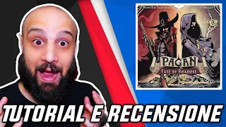 Tutorial e Recensione PAGAN: IL FATO DI ROANOKE - Un Gioco di Carte per Esperti!