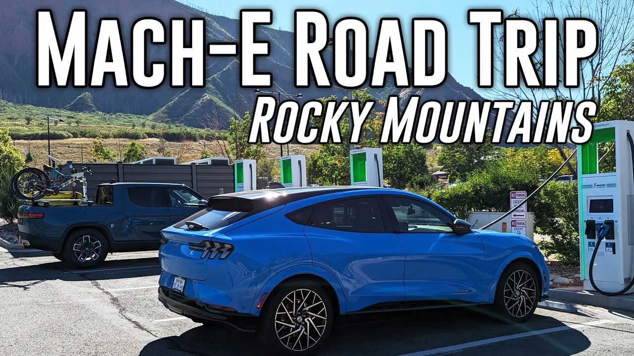 EPIC Mach-E Road Trip / Part 1 / DENVER to GREEN RIVER