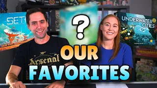 His Top 10 vs. Her Top 10 Board Games