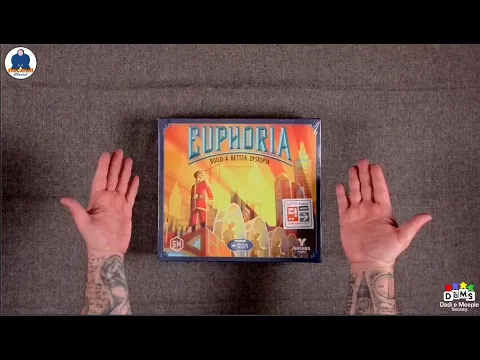 UNBOXING EUPHORIA: Build a Better Distopia - Board Game - #indabox