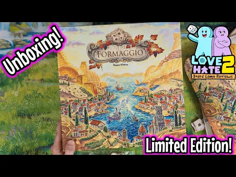 Unboxing of Formaggio - Limited Edition!
