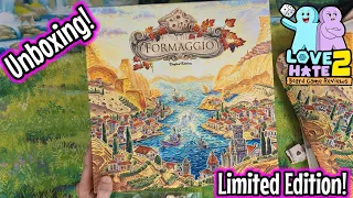 Unboxing of Formaggio - Limited Edition!
