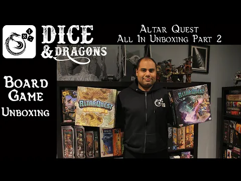 Dice and Dragons - Altar Quest All - In Unboxing Part 2