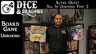 Dice and Dragons - Altar Quest All - In Unboxing Part 2
