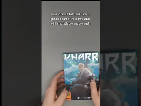 Knarr Board Game Unboxing: High-Speed Viking Engine Building ️ #boardgame #unboxing
