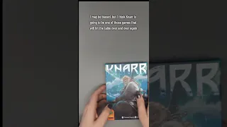 Knarr Board Game Unboxing: High-Speed Viking Engine Building ️ #boardgame #unboxing