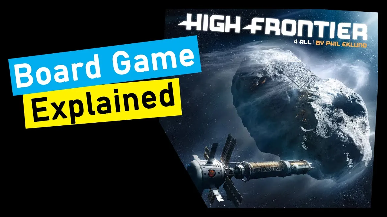 High Frontier 4 All + Module 5 Economy Board Game Explained