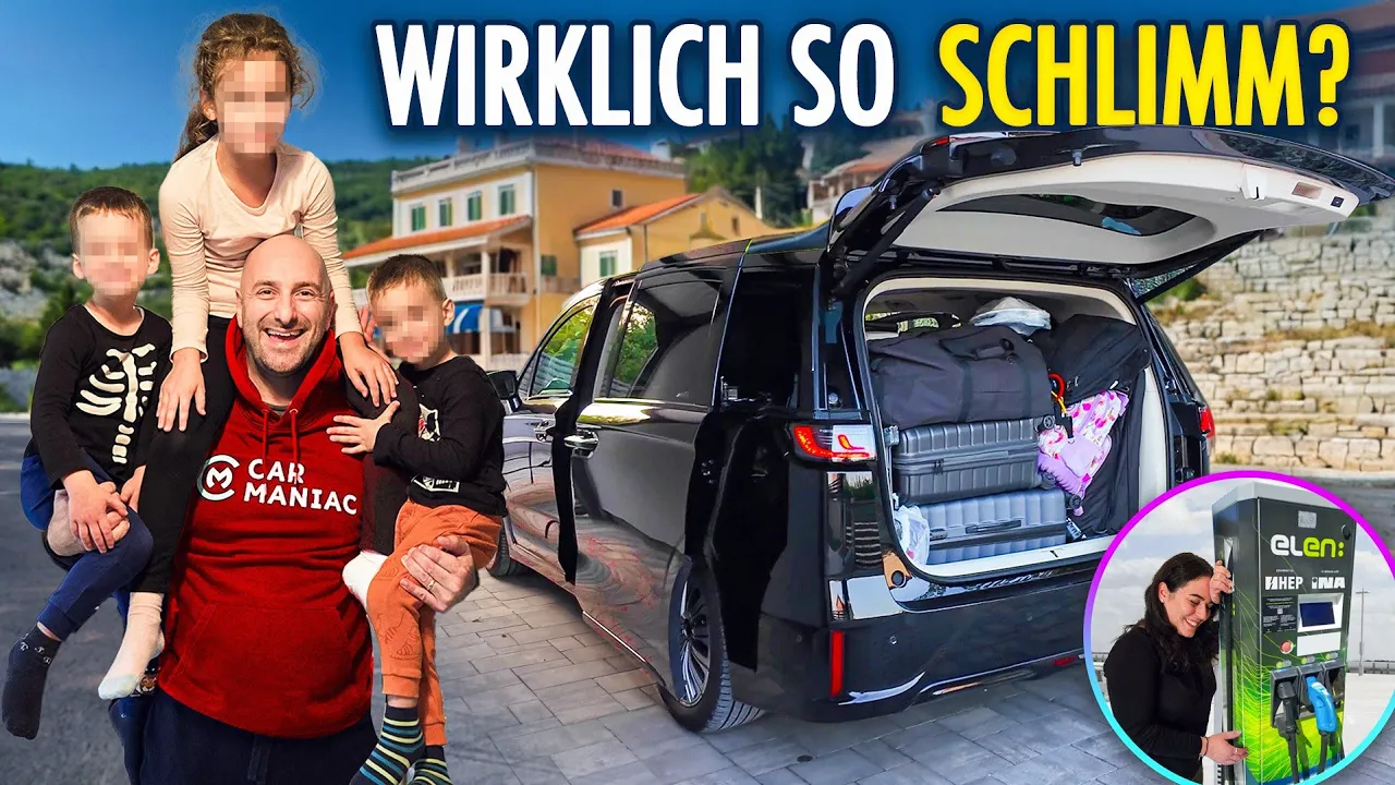 NUR FÜR BLÖDE?? Family-Urlaub im China E-Auto OHNE LADEPLANUNG🤯