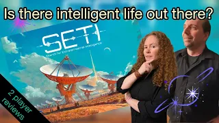 SETI Board Game Review! How does it play at 2 players?