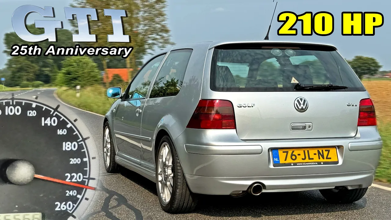 VW GOLF GTI MK4 "25th Anniversary" // 0-100 100-200 TOP SPEED & SOUND