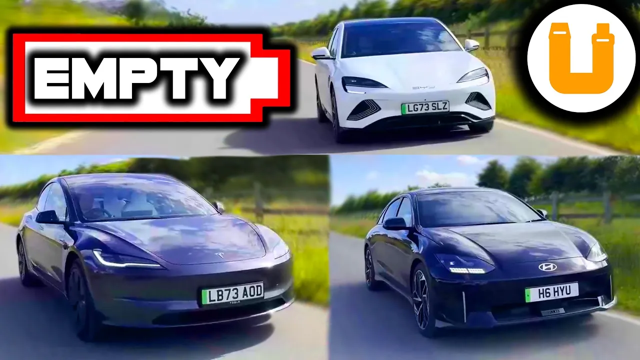 Tesla vs BYD vs Hyundai — REAL EV Range Test (One Result Shocked Us)