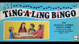 Ting A Ling Bingo: The Musical Chimes Bingo Game by Cadaco - Board Game Archaeology #95