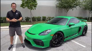 Is the NEW 2021 Porsche Cayman GT4 PDK a BETTER sports car than a 911?