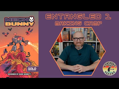 He's One BAD Bunny! | Mech Bunny Board Game Playthrough: Entagled 1 Scenario