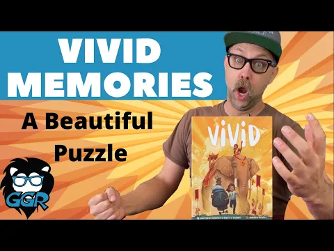 A Game Like Azul? - Vivid Memories Review by a Comedian