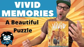 A Game Like Azul? - Vivid Memories Review by a Comedian